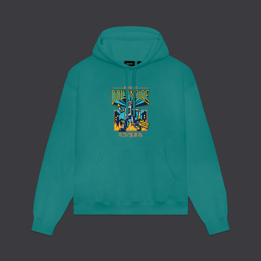 DOLLY NOIRE KIKAI-NO-YOKAI HOODIE VIVID BLUE