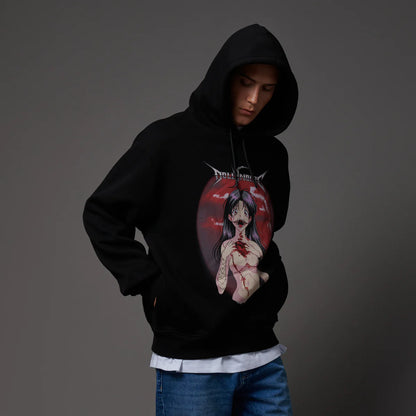 DOLLY NOIRE KUCHISAKE-ONNA JAPAN TOUR HOODIE BLACK