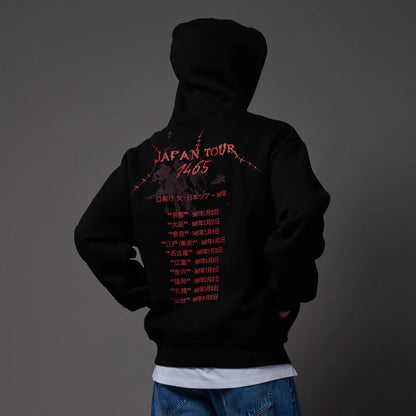 DOLLY NOIRE KUCHISAKE-ONNA JAPAN TOUR HOODIE BLACK