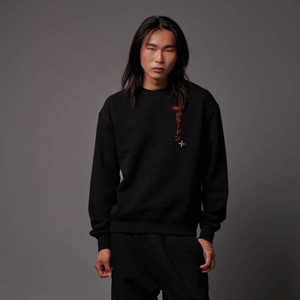 DOLLY NOIRE POKEMON GROUDON CREWNECK