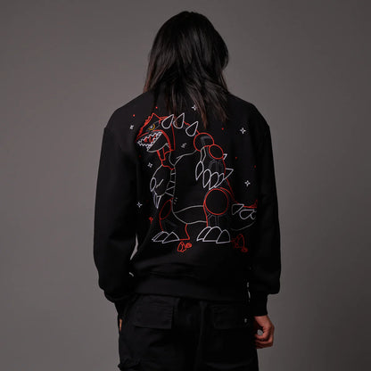 DOLLY NOIRE POKEMON GROUDON CREWNECK