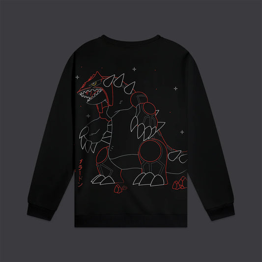 DOLLY NOIRE POKEMON GROUDON CREWNECK