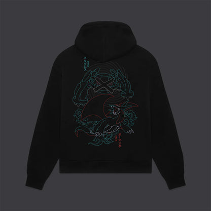 DOLLY NOIRE POKEMON SALAMENCE & METAGROSS HOODIE
