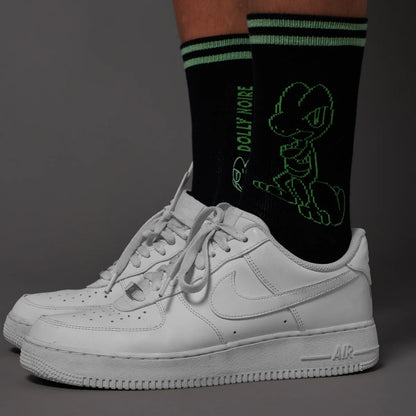 DOLLY NOIRE POKEMON TREECKO SOCKS