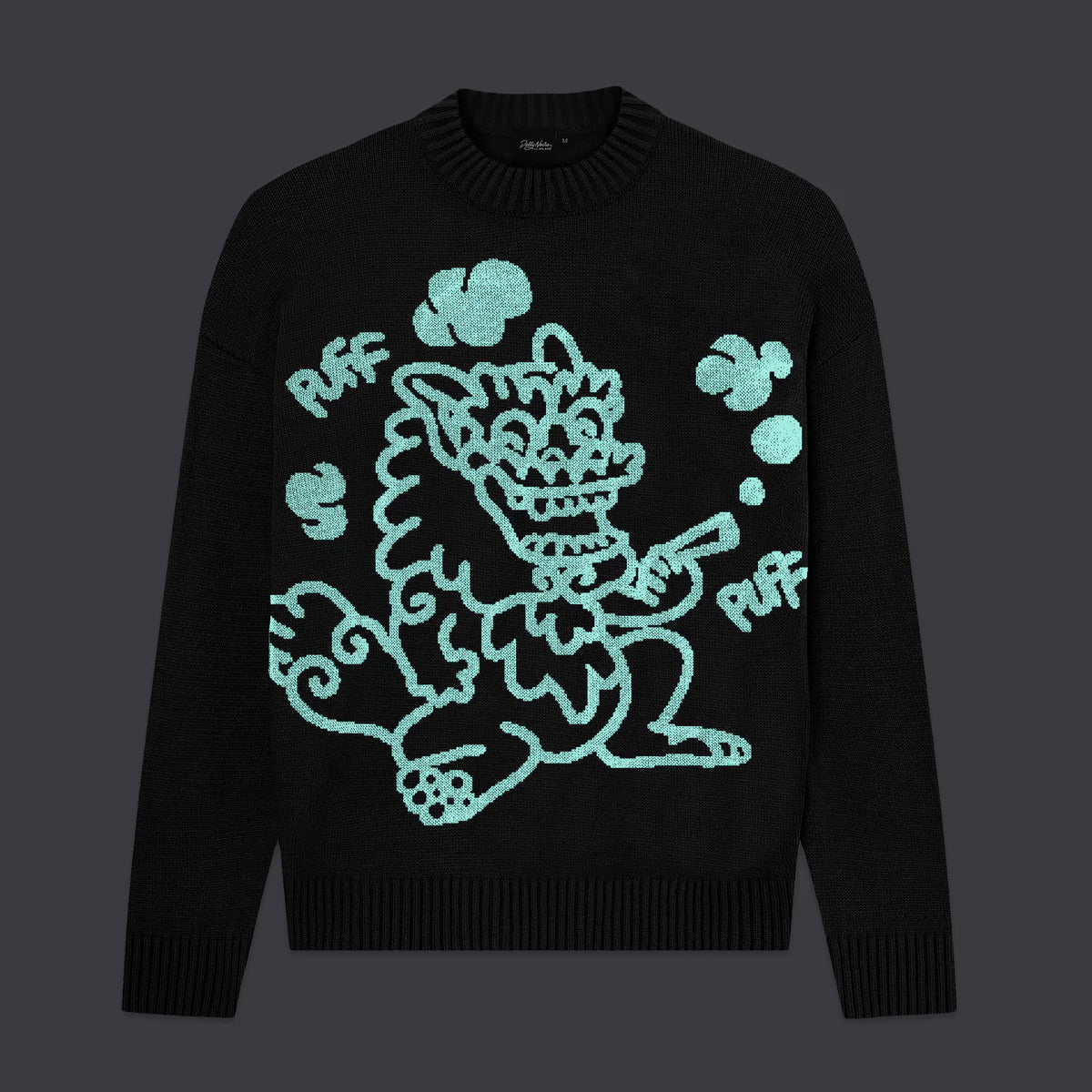 DOLLY NOIRE PUFF DRAGON SWEATER