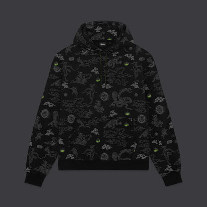 DOLLY NOIRE YOKAI PATTERN HOODIE