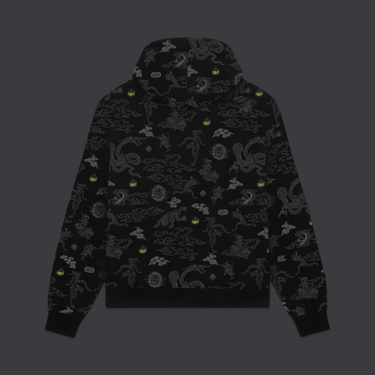 DOLLY NOIRE YOKAI PATTERN HOODIE