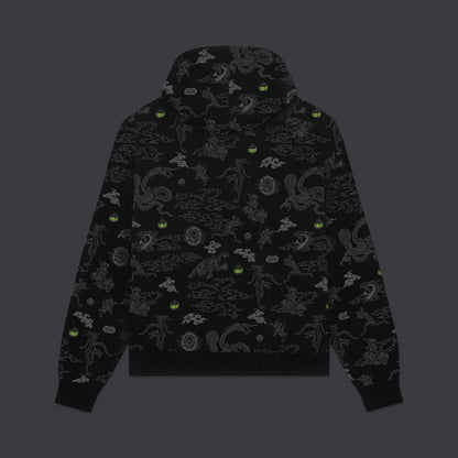 DOLLY NOIRE YOKAI PATTERN HOODIE