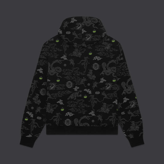 DOLLY NOIRE YOKAI PATTERN HOODIE