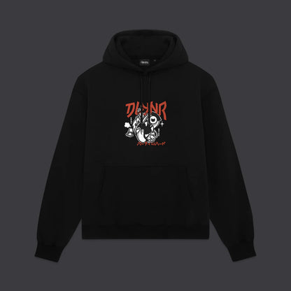 DOLLY NOIRE YOKAI SNAPBACK HOODIE BLACK