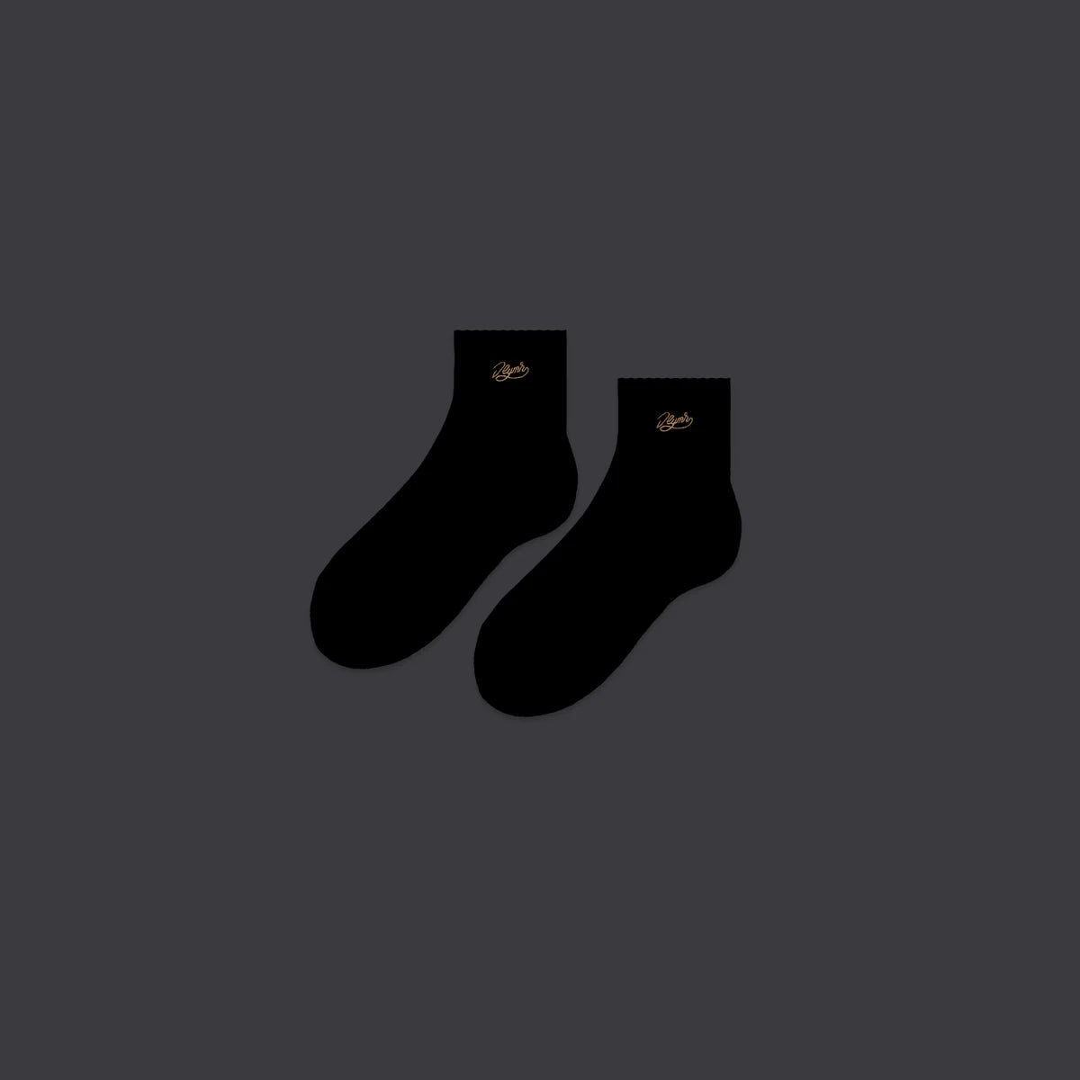 DOLLYNOIRE SIGNATURE SOCKS BLACK