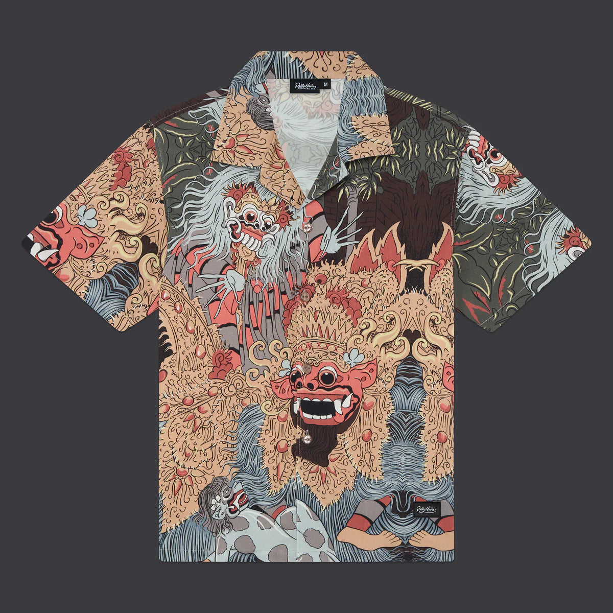 DOLLYNOIRE BARONG E RANGDA BOWLING SHIRT