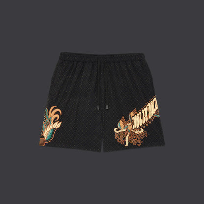 DOLLYNOIRE HARMONY BATIK SWIMSHORTS