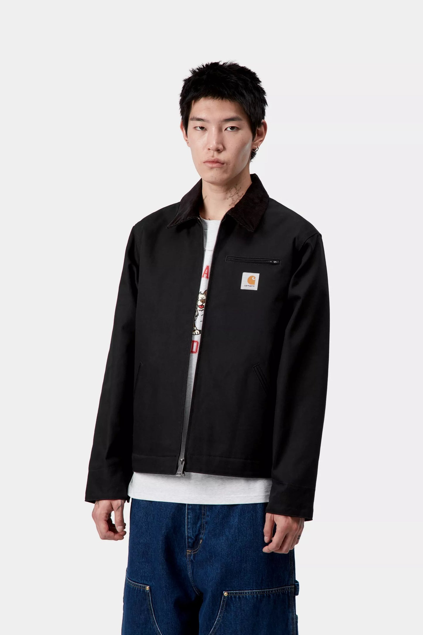 CARHARTT WIP DETROIT JACKET BLACK