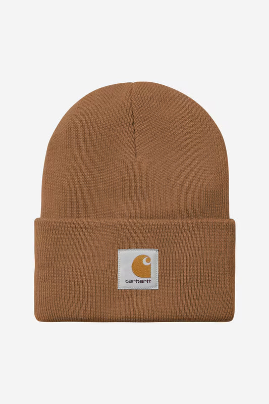 CARHARTT WIP ACRYLIC WATCH HAT HAMILTON BROWN