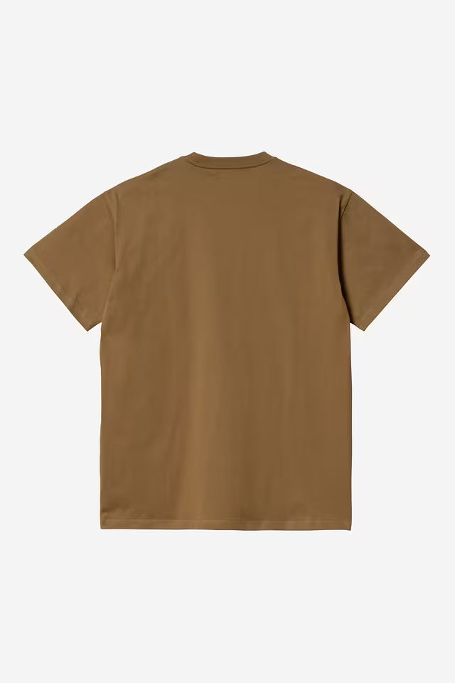 CARHARTT WIP CHASE T-SHIRT HAMILTON BROWN