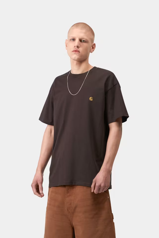 CARHARTT WIP CHASE T-SHIRT SHALE