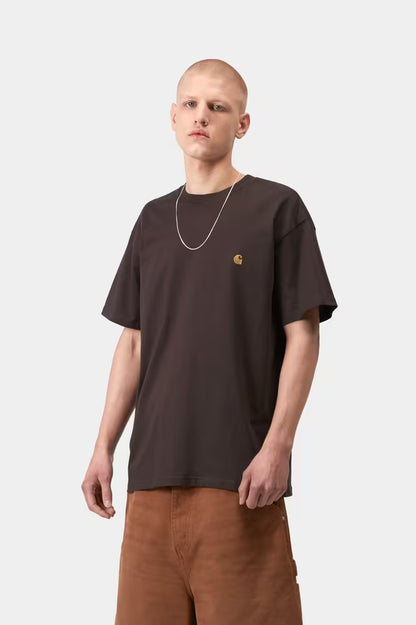 CARHARTT WIP CHASE T-SHIRT SHALE