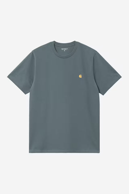 CARHARTT WIP CHASE T-SHIRT COZY BLUE
