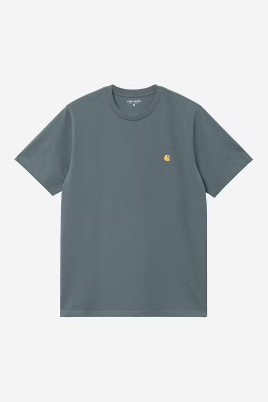 CARHARTT WIP CHASE T-SHIRT COZY BLUE