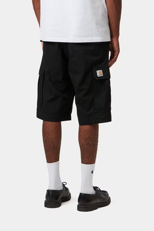 CARHARTT WIP REGULAR CARGO SHORT BLACK