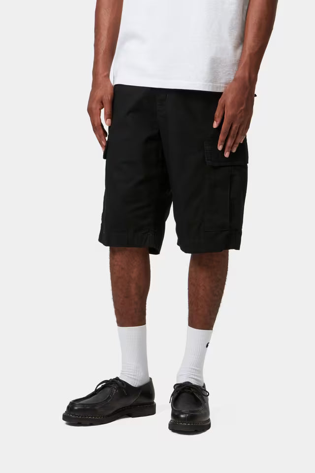 CARHARTT WIP REGULAR CARGO SHORT BLACK