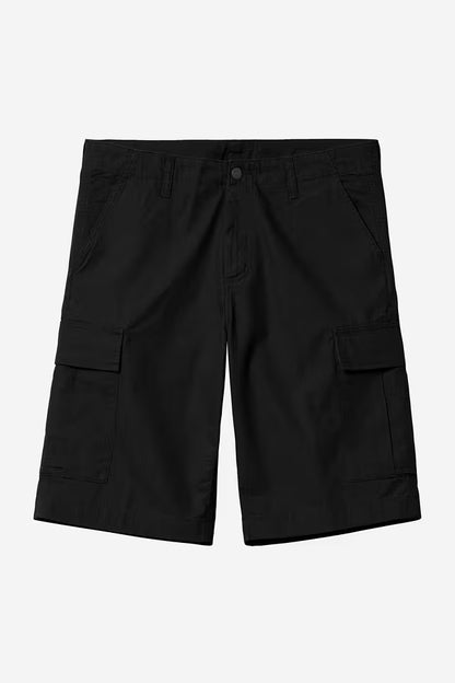 CARHARTT WIP REGULAR CARGO SHORT BLACK