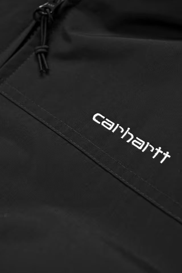 CARHARTT WIP HOODED SAIL JACKET BLACK