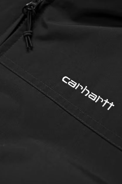 CARHARTT WIP HOODED SAIL JACKET BLACK