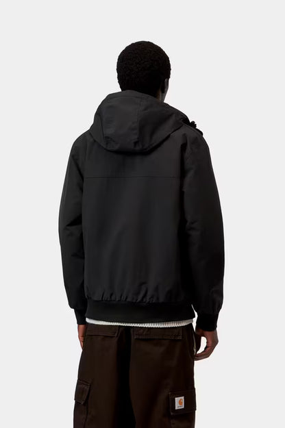 CARHARTT WIP HOODED SAIL JACKET BLACK