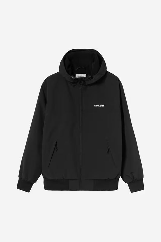 CARHARTT WIP HOODED SAIL JACKET BLACK