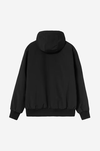 CARHARTT WIP HOODED SAIL JACKET BLACK