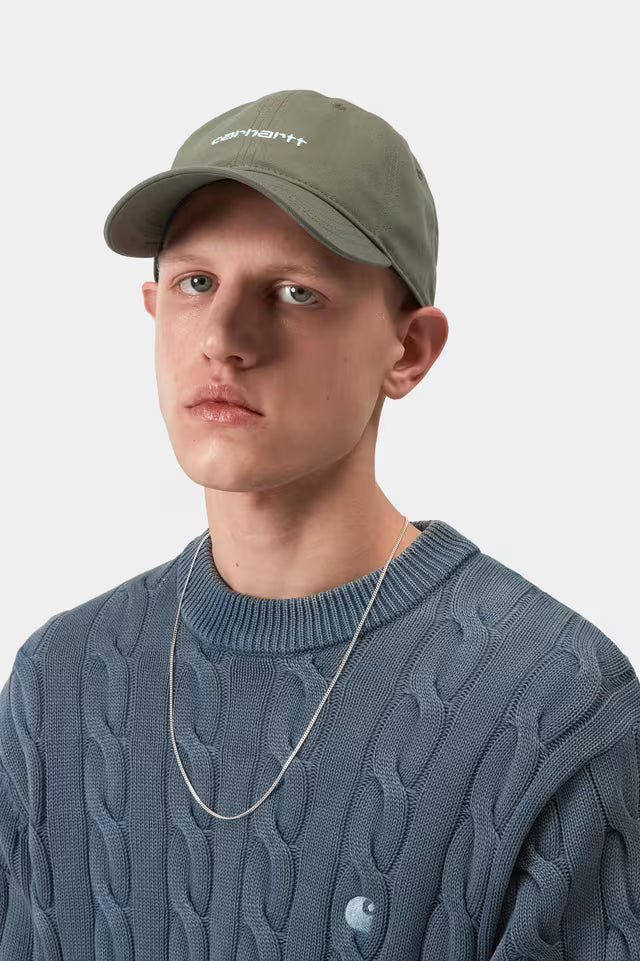 CARHARTT WIP CANVAS SCRIPT CAP LEAF