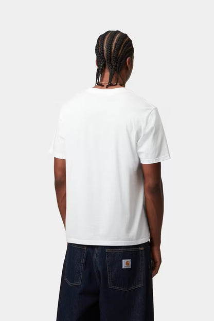CARHARTT WIP POCKET T-SHIRT WHITE