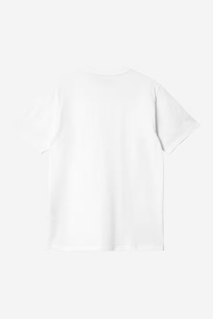 CARHARTT WIP POCKET T-SHIRT WHITE