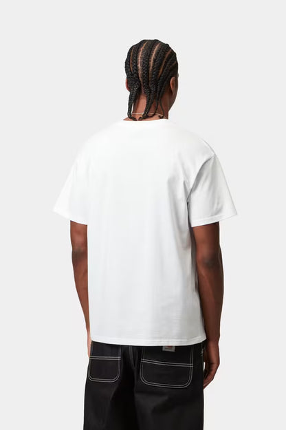 CARHARTT WIP SCRIPT EMBROIDERY T-SHIRT WHITE