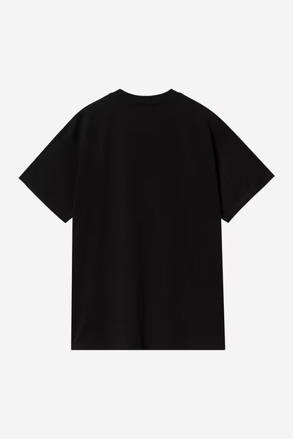 CARHARTT WIP SCRIPT EMBROIDERY T-SHIRT BLACK