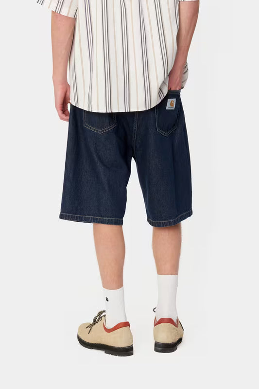 CARHARTT WIP LANDON SHORT BLUE RINSED