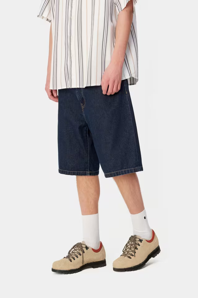 CARHARTT WIP LANDON SHORT BLUE RINSED