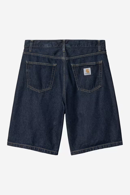 CARHARTT WIP LANDON SHORT BLUE RINSED