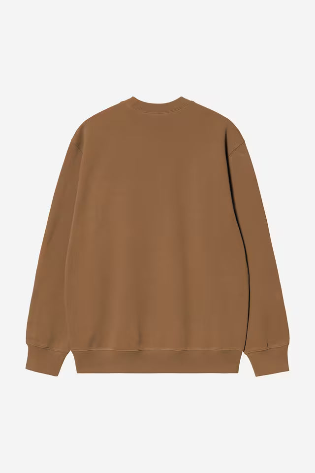 CARHARTT WIP CARHARTT SWEAT H BROWN/BLACK