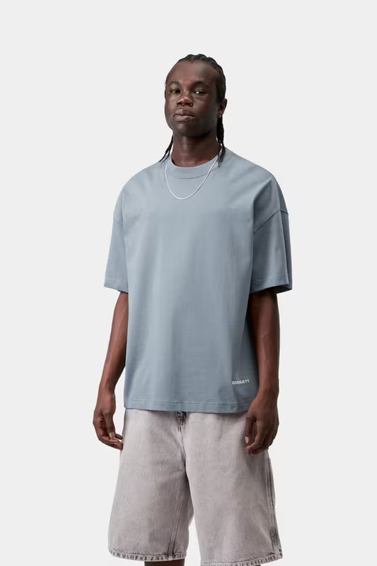 CARHARTT WIP LINK T-SHIRT VELVELT BLUE