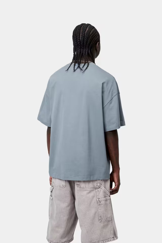 CARHARTT WIP LINK T-SHIRT VELVELT BLUE