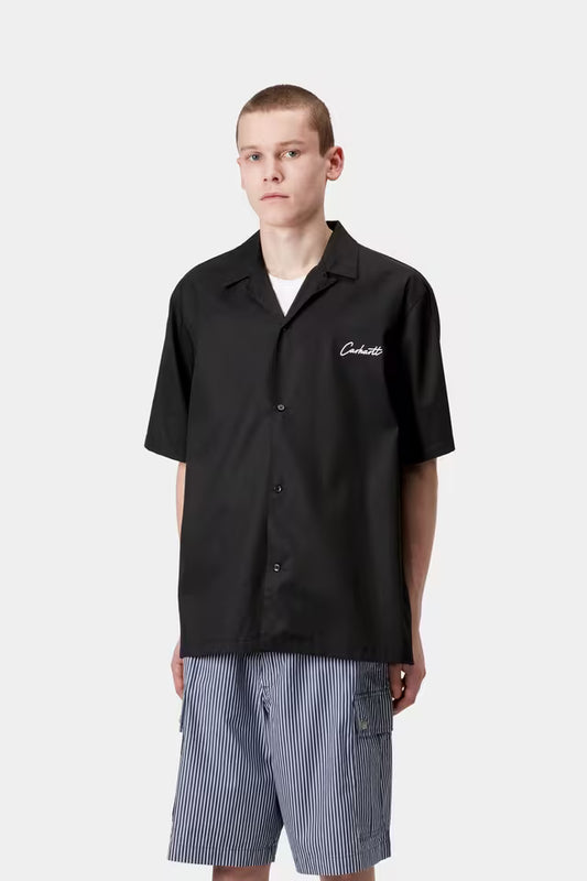 CARHARTT WIP DELRAY SHIRT BLACK
