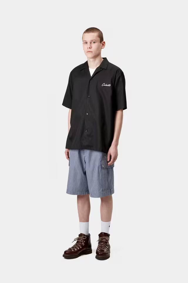 CARHARTT WIP DELRAY SHIRT BLACK