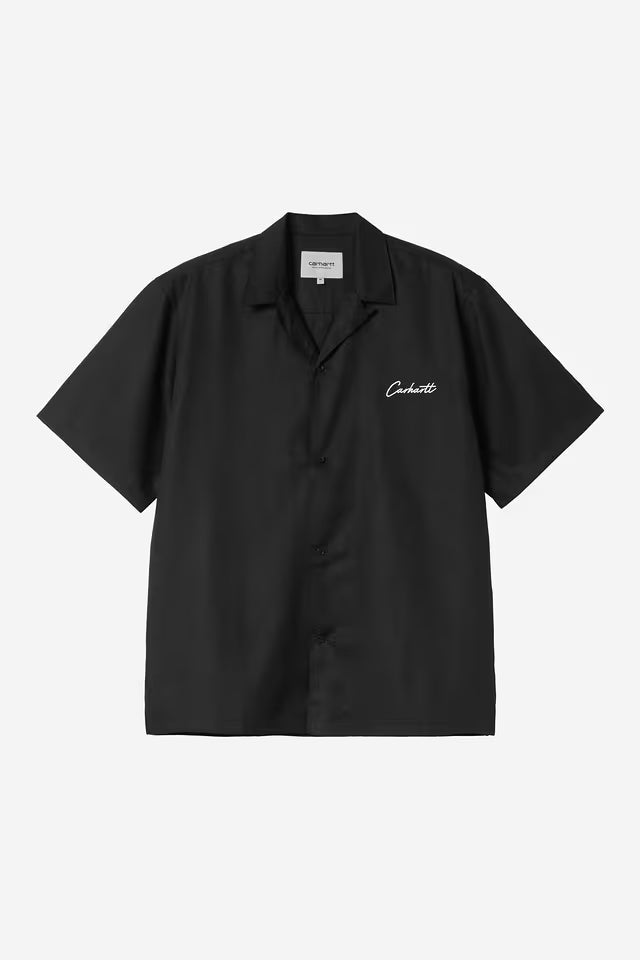 CARHARTT WIP DELRAY SHIRT BLACK