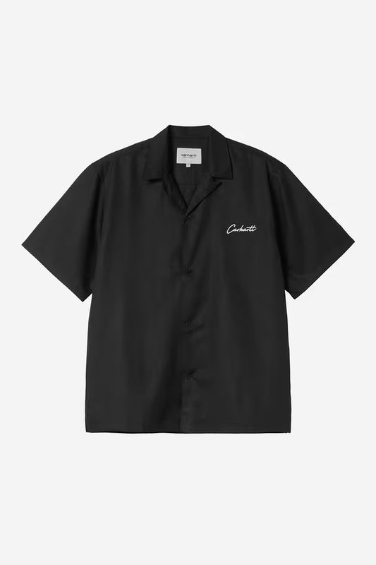 CARHARTT WIP DELRAY SHIRT BLACK