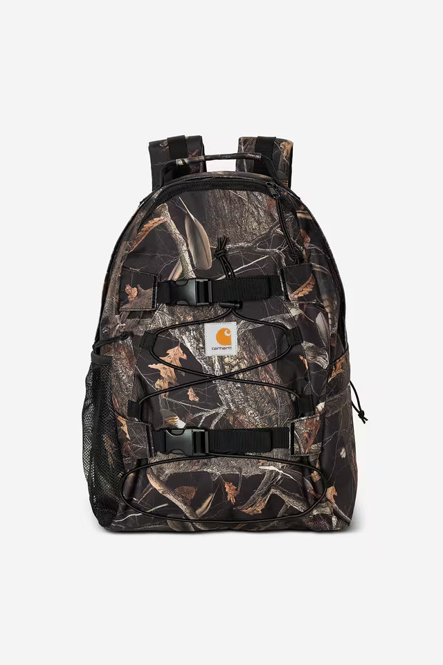 CARHARTT WIP KICKFLIP BACKPACK CAMO FEATHER, BLACK