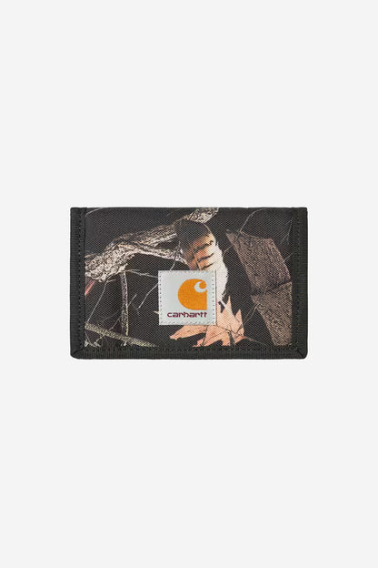 CARHARTT WIP ALEC WALLET CAMO FEATHER TREE