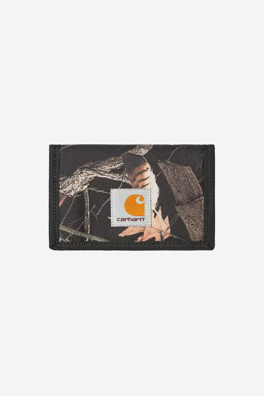 CARHARTT WIP ALEC WALLET CAMO FEATHER TREE